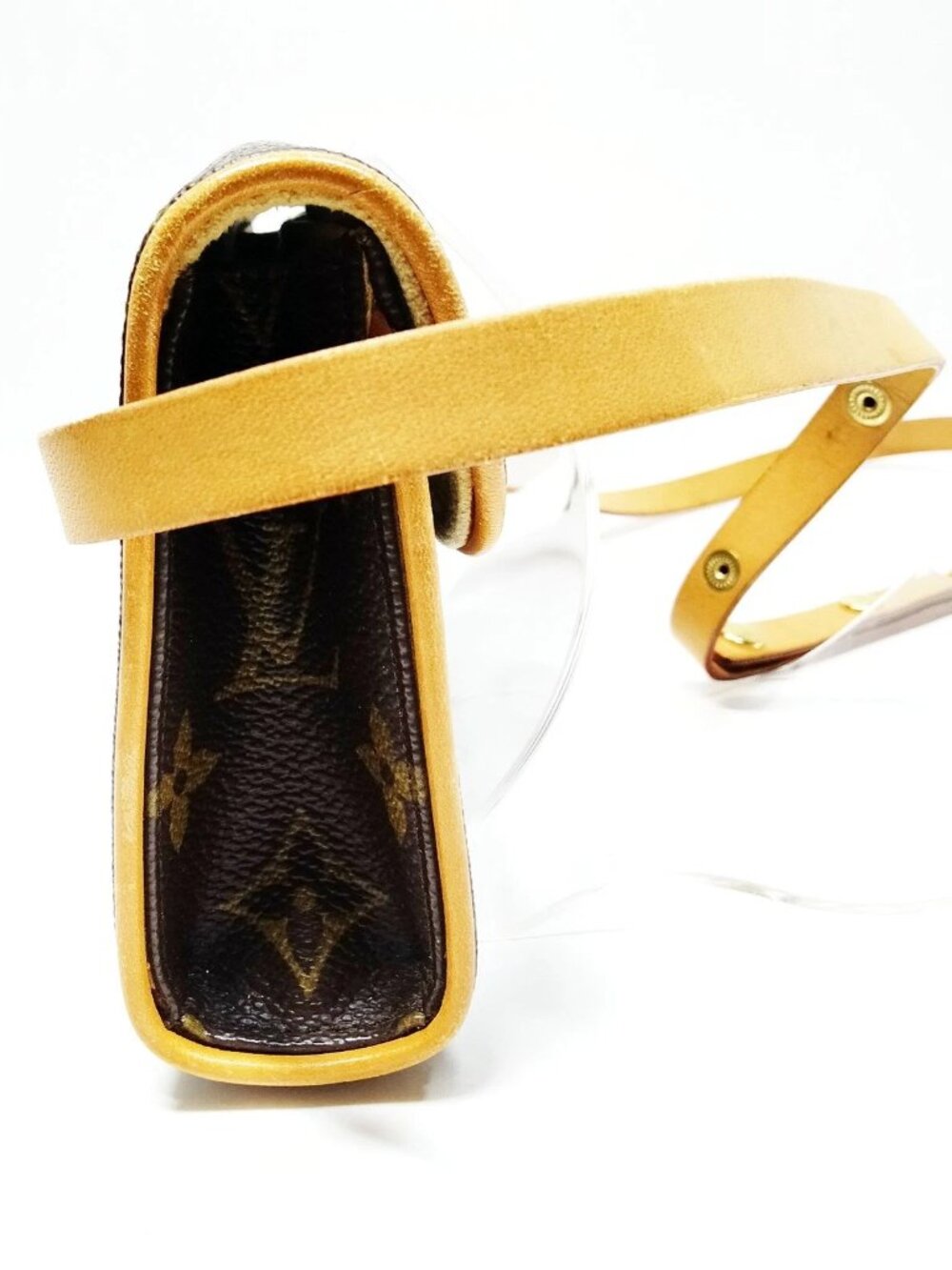 Authentic Louis Vuitton Pochette Florentine Monogram Belt Bag Waist Pouch - Picture 4 of 16
